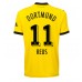 Billige Borussia Dortmund Marco Reus #11 Hjemmebane Fodboldtrøjer Dame 2023-24 Kortærmet